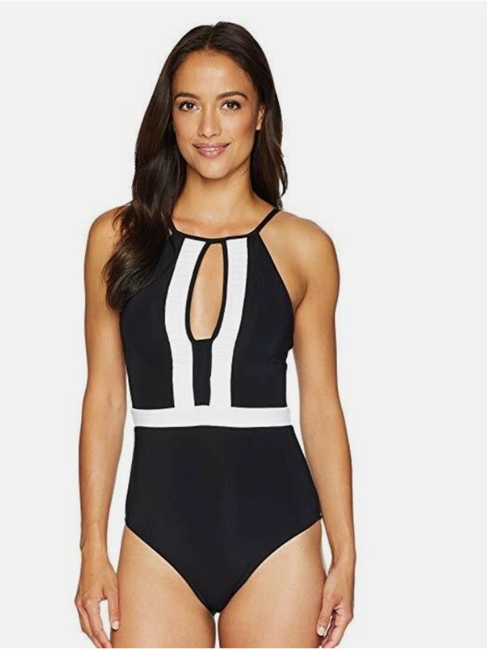 NWOT JETS Australia by Jessika Allen women’s swimsuit black/white size 6